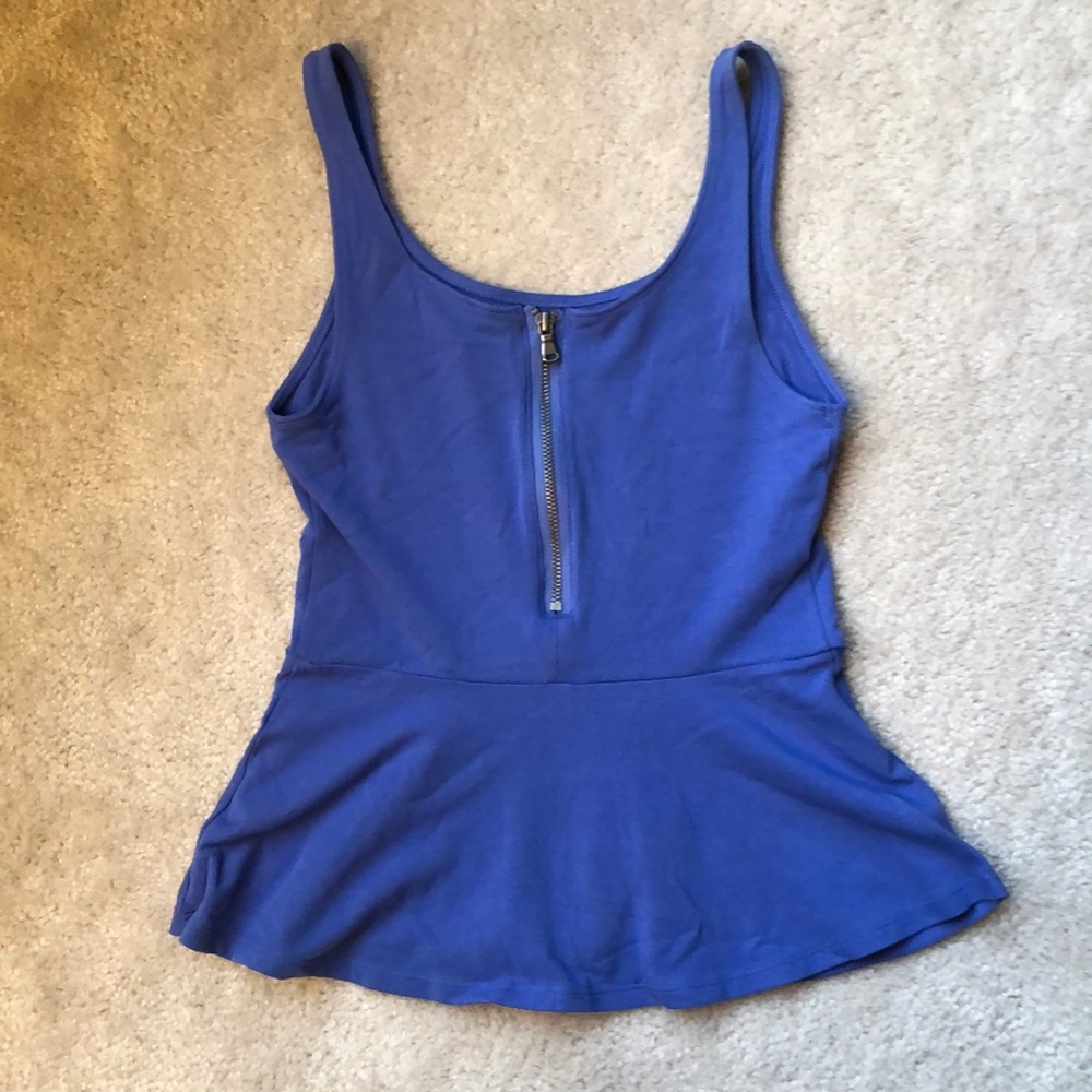 Express peplum top, size XS